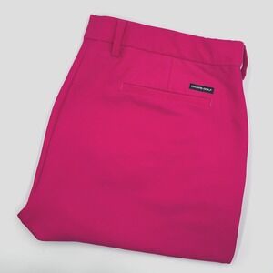 Chaps‎ Golf 78 Polyester Golf Shorts Men's 40 Hot Pink Fuschia Neon Bright Color